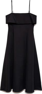 MANGO Strappy A-Line Dress