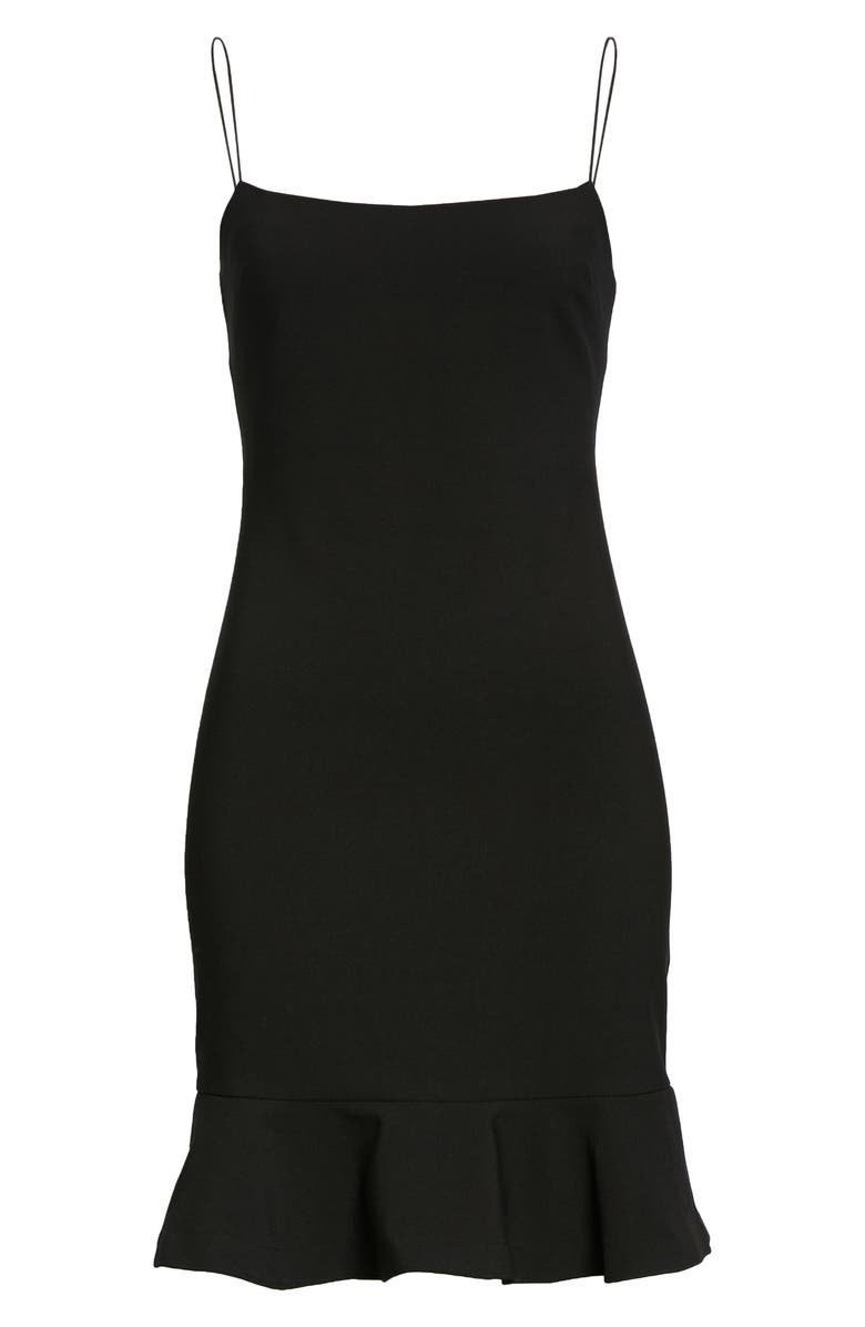 LIKELY Banks Ruffle Hem Sheath Dress, Alternate, color, 