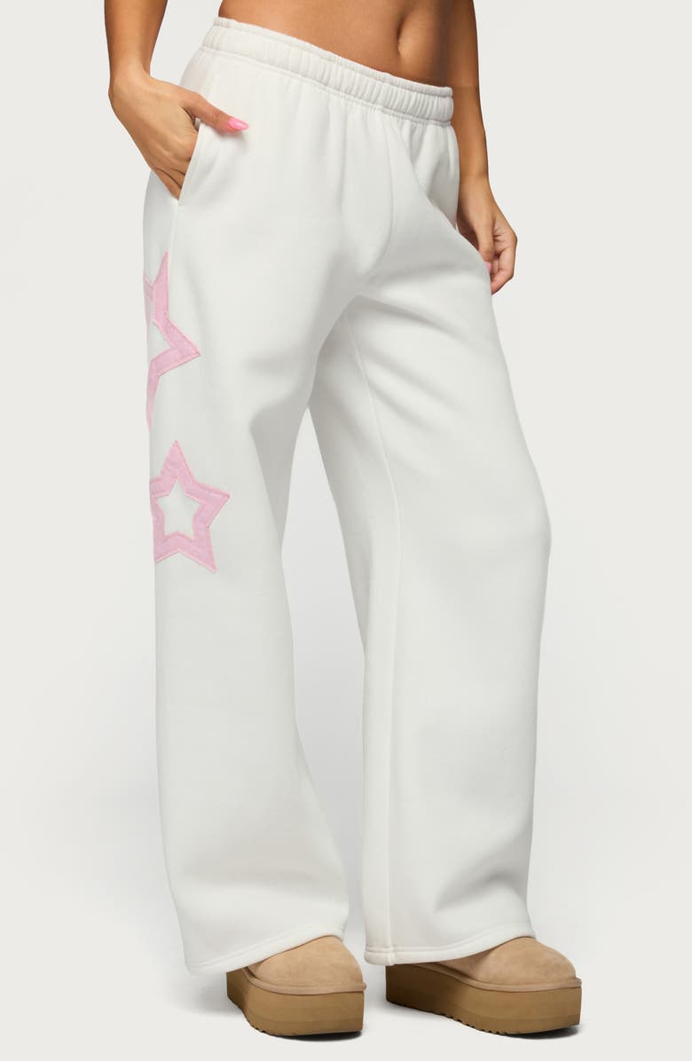 EDIKTED Starly Straight Leg Sweatpants, Alternate, color,