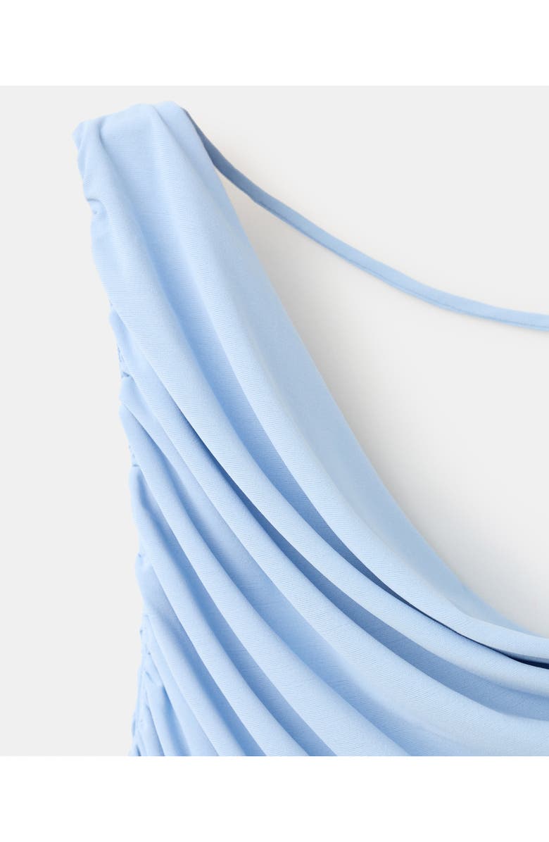 MANGO Drape Detail Open Back Top, Alternate, color,
