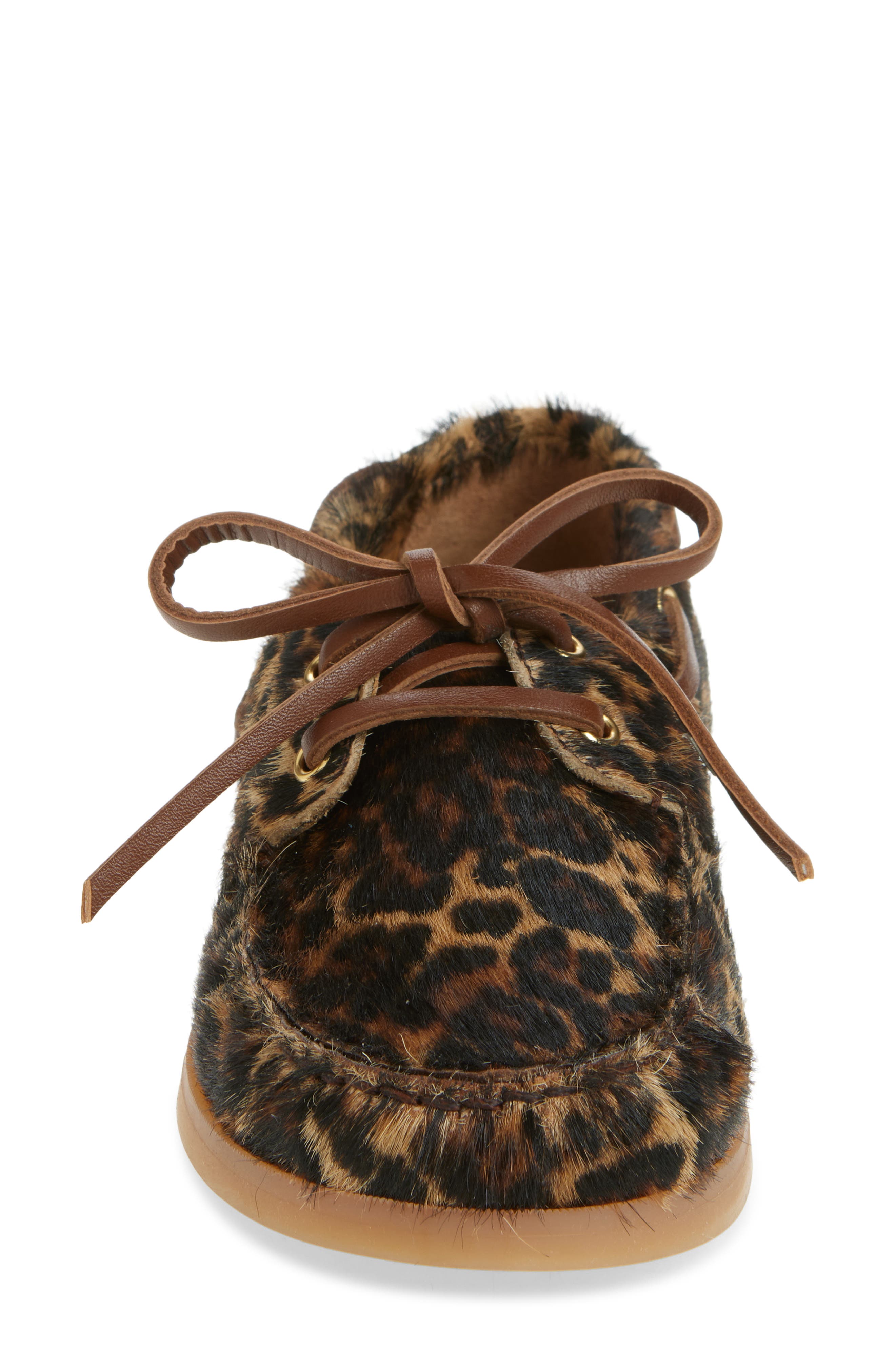 Golden Goose Kids' Cruise Genuine Calf Hair Loafer, Alternate, color, Beige Black Leo/ Black