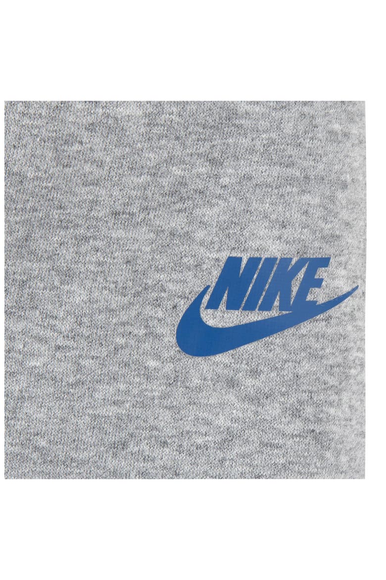 Kids' Futura Logo Fleece Sweatshirt & Joggers Set, Alternate, color, DARK GREY HEATHER