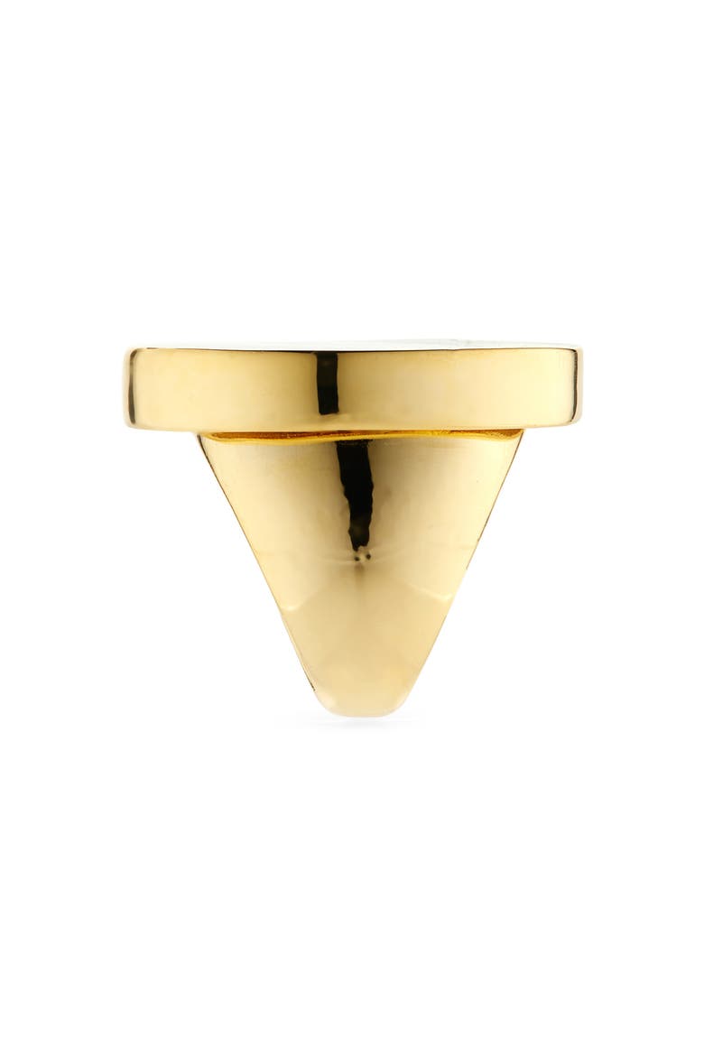 Adjustable Enamel Cocktail Ring, Alternate, color, TURQUOISE