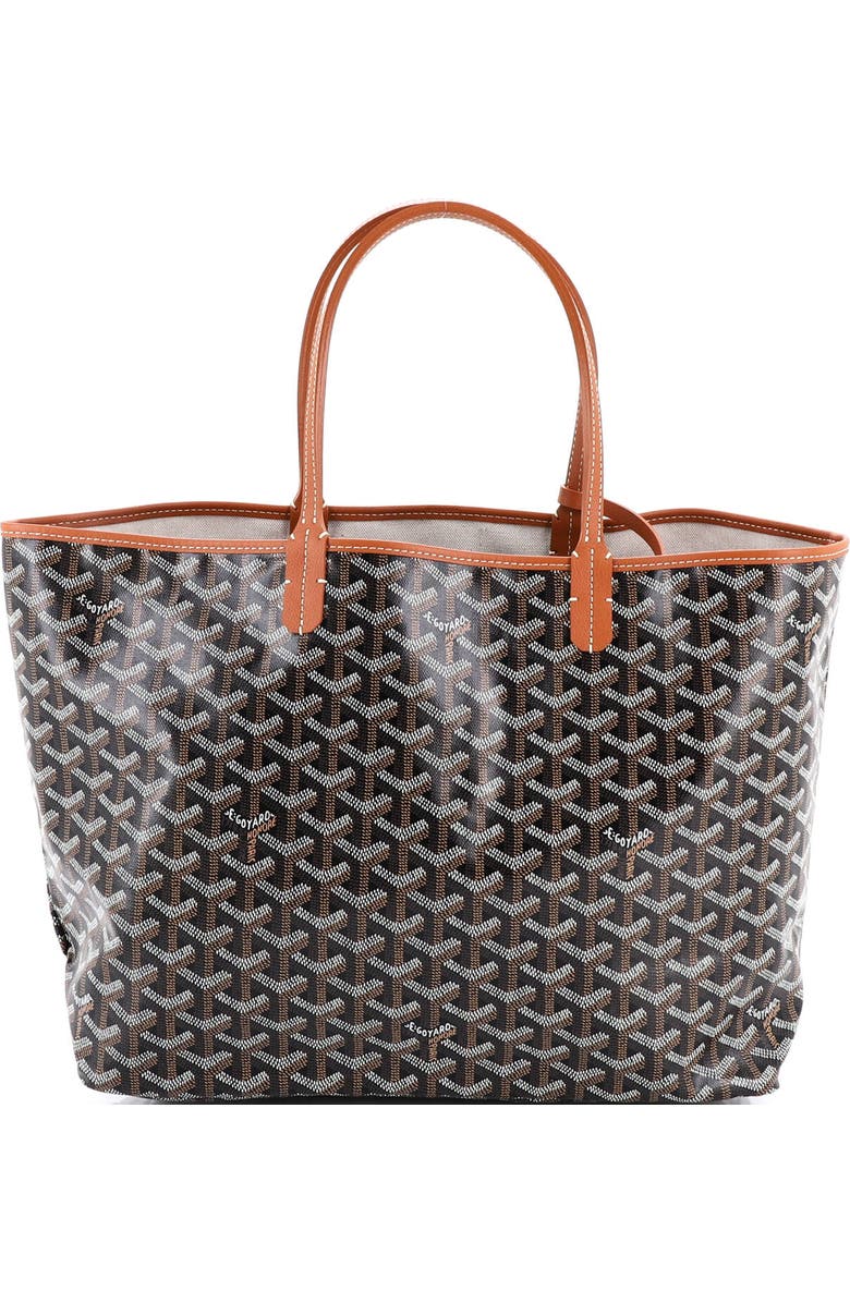 Pre-Owned Goyard Saint Louis Tote Coated Canvas PM, Alternate, color, Brown