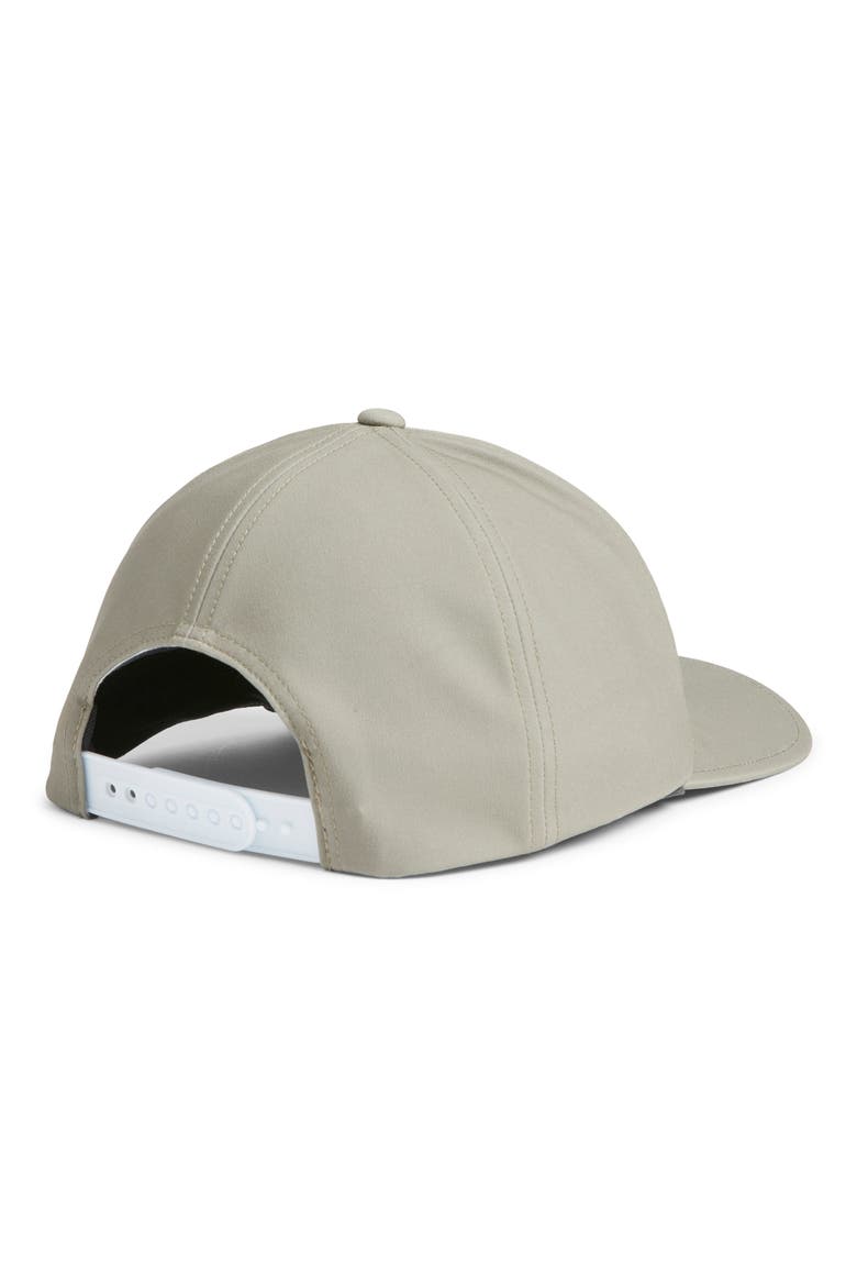 Swan Delta Snapback Cap, Alternate, color, OLIVE