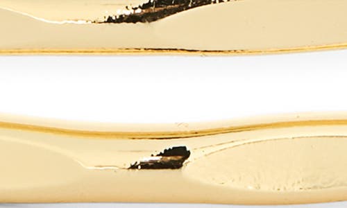 Nordstrom Rack Hammered Open Cuff Bracelet In Gold