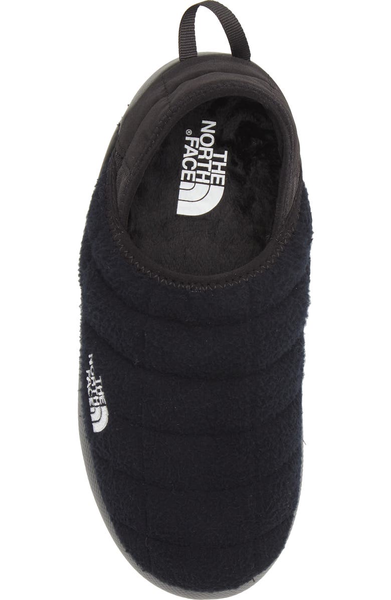 The North Face Thermoball Traction V Denali Indoor/Outdoor Slipper, Alternate, color, Tnf Black/ Tnf Black