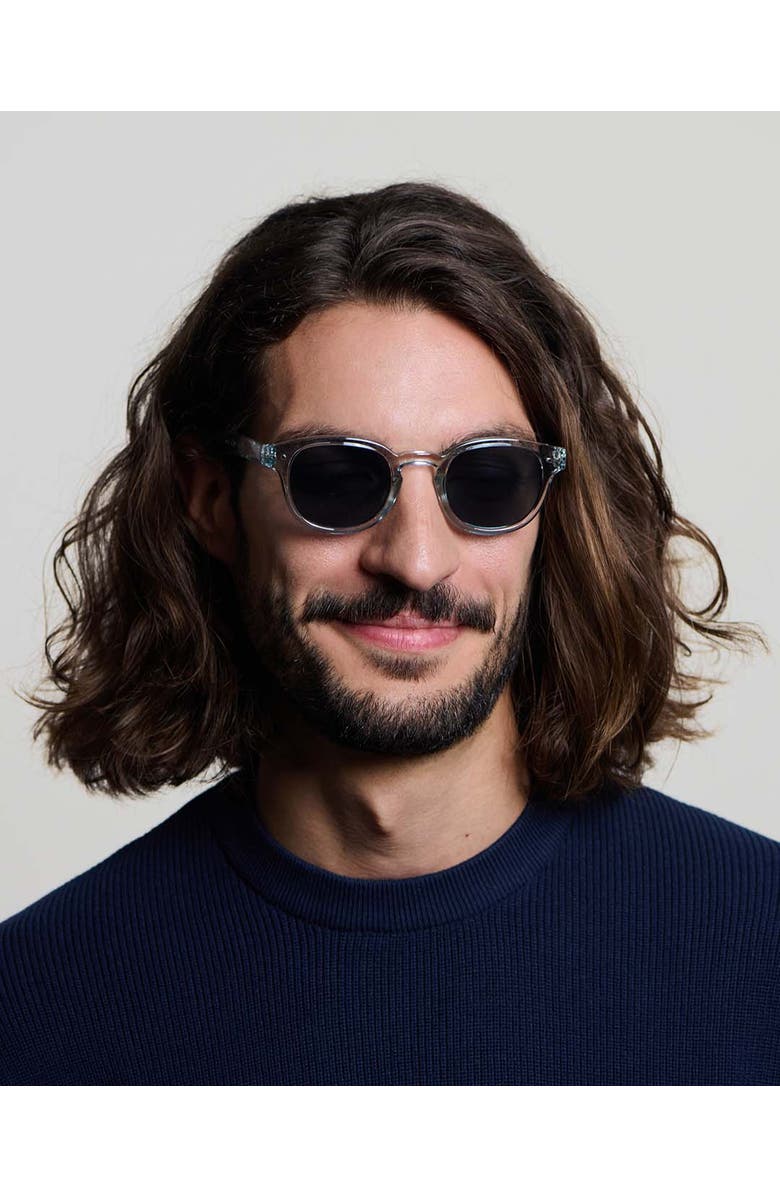 IZIPIZI #C 47mm Square Sunglasses, Alternate, color, Frozen Blue