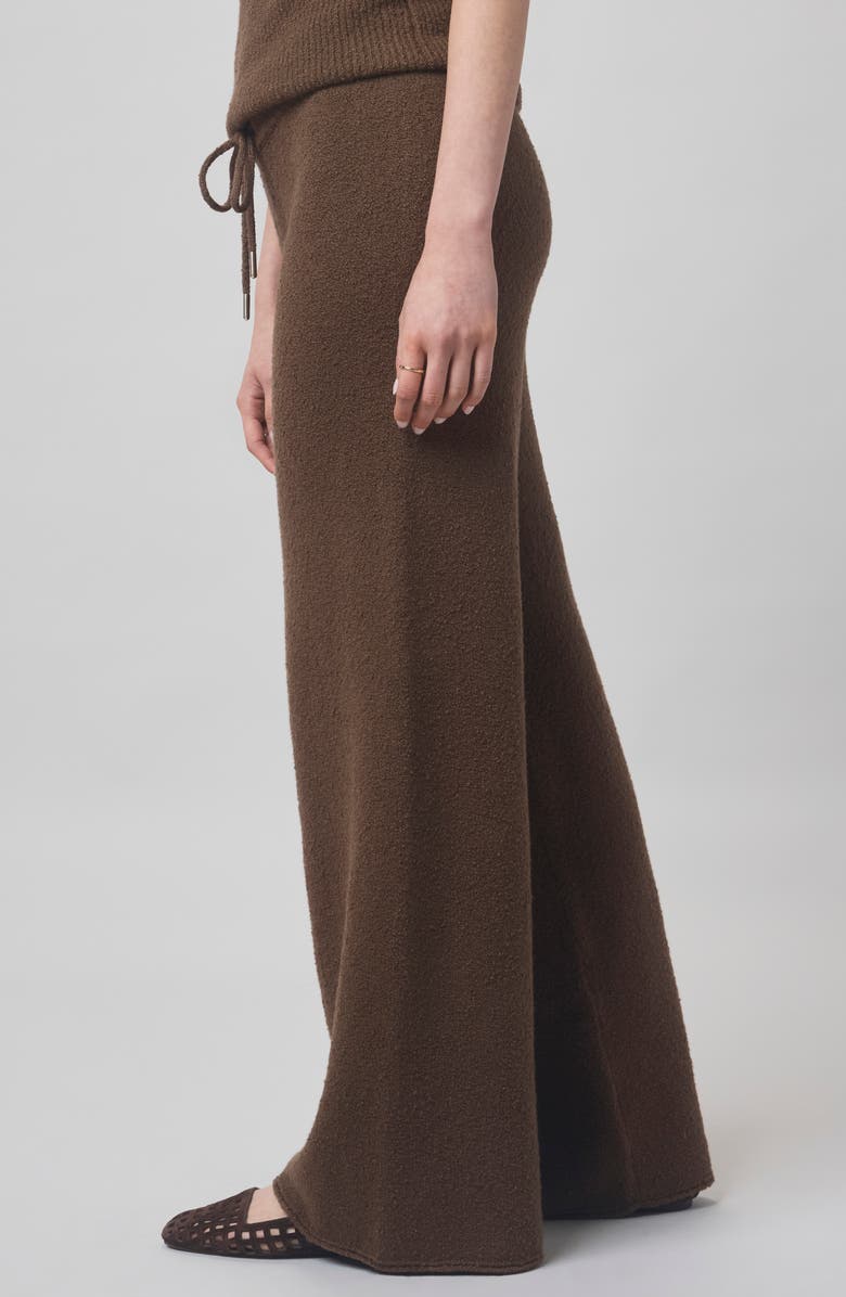 Splendid x @cellajaneblog Bouclé Sweat Pants, Alternate, color, Truffle