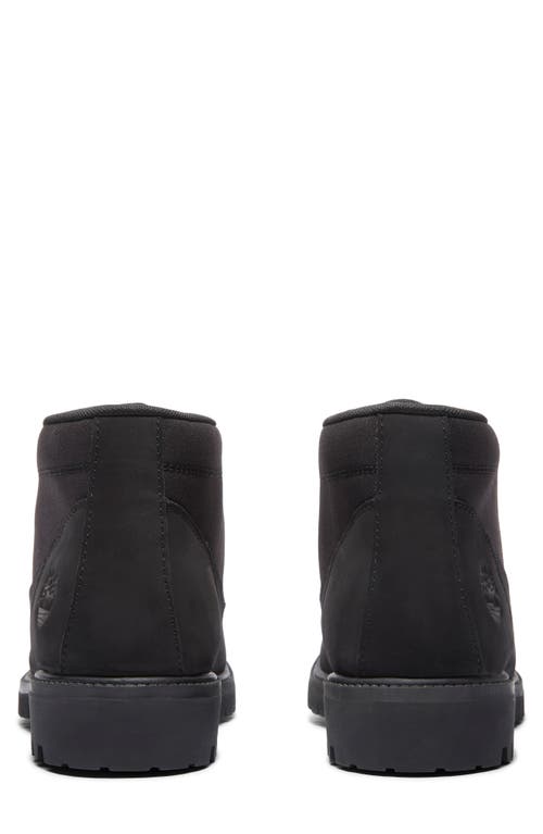 Timberland Premium Waterproof Lace-up Chukka Boot In Black Nubuck