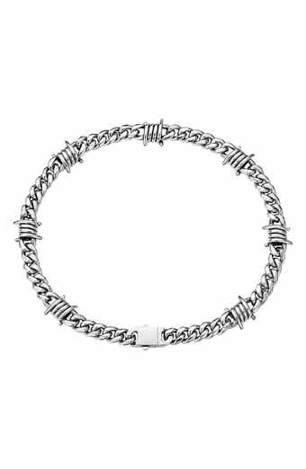 Barbed Wire Chain Necklace