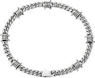 REBL Barbed Wire Chain Necklace