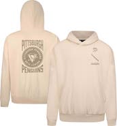 LEVELWEAR Men's Levelwear Cream Pittsburgh Penguins Contact Stamp Pullover Hoodie
