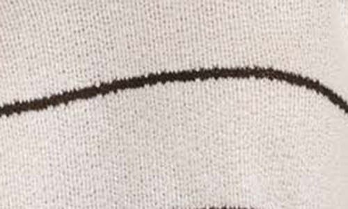 BLU PEPPER BLU PEPPER STRIPE V-NECK KNIT TOP