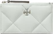 折りたたみ財布 Tory Burch KIRA LLIC DIAMOND QUILT ZIP CARD CASE Kira Diamond Quilt Zip Card Case: Women's Designer Card
