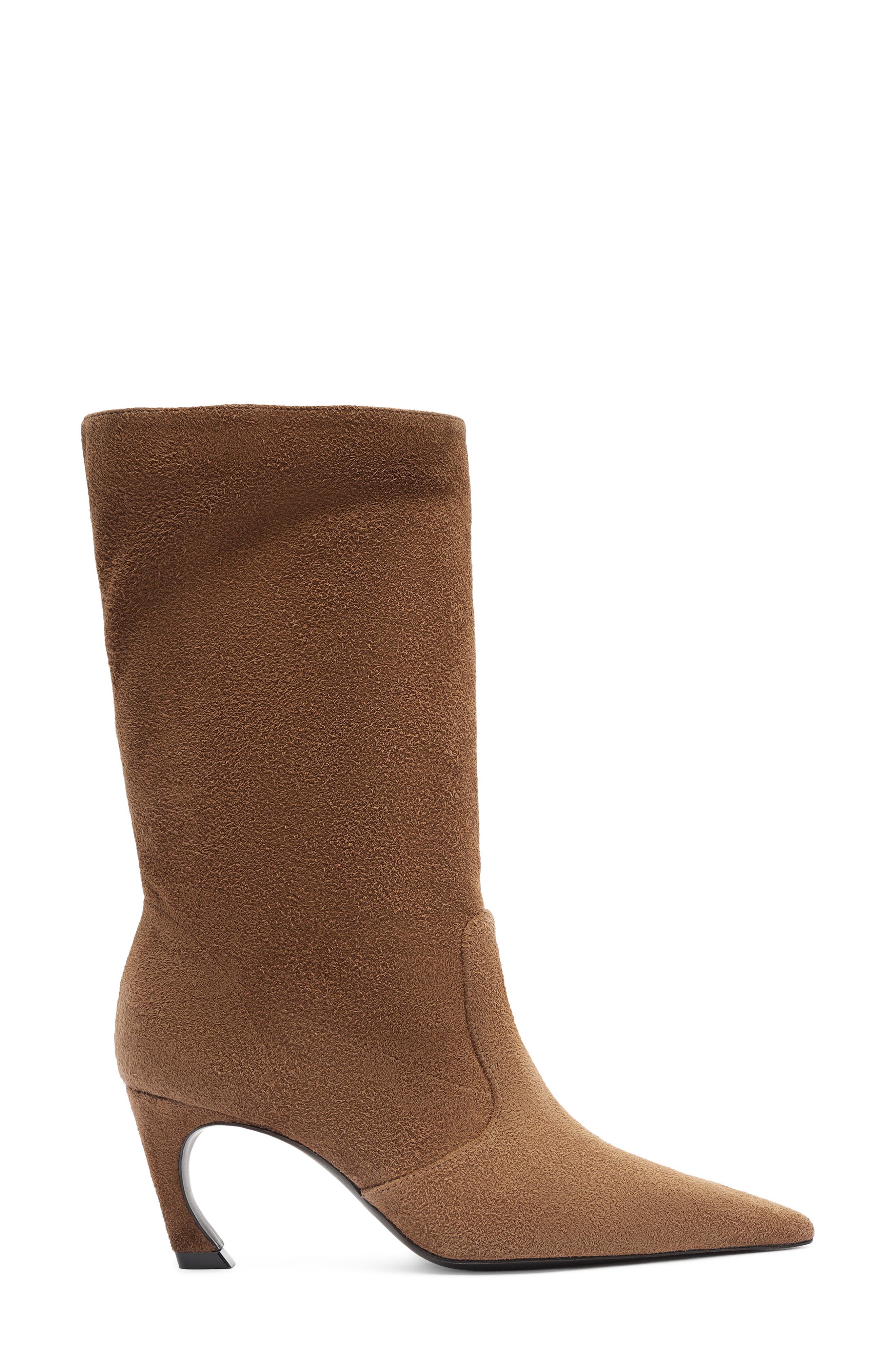 Lexi Leather Slouch Boot, Alternate, color, PECAN BROWN SUEDE