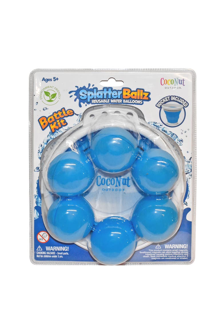 Reusable Watter Ballon Battle Kit, Blue, Alternate, color, Multicolored