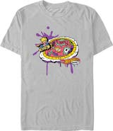 Hot Wheels Mens Hot Wheels Animated Skating Badge T Shirt