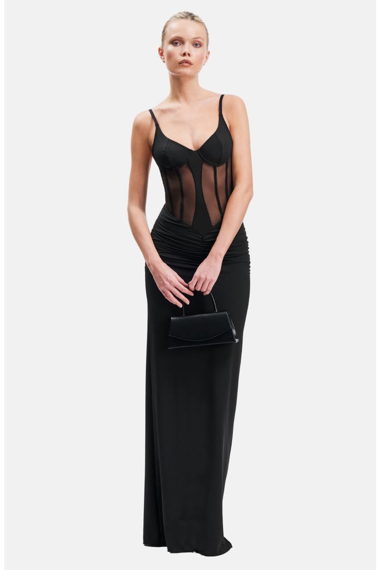 Sivara Maxi Dress, Alternate, color, Black