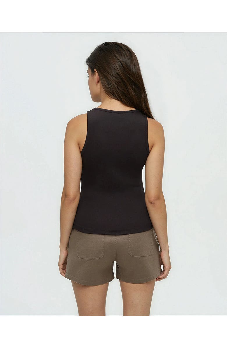 tentree Dover Tank, Alternate, color, Meteorite Black