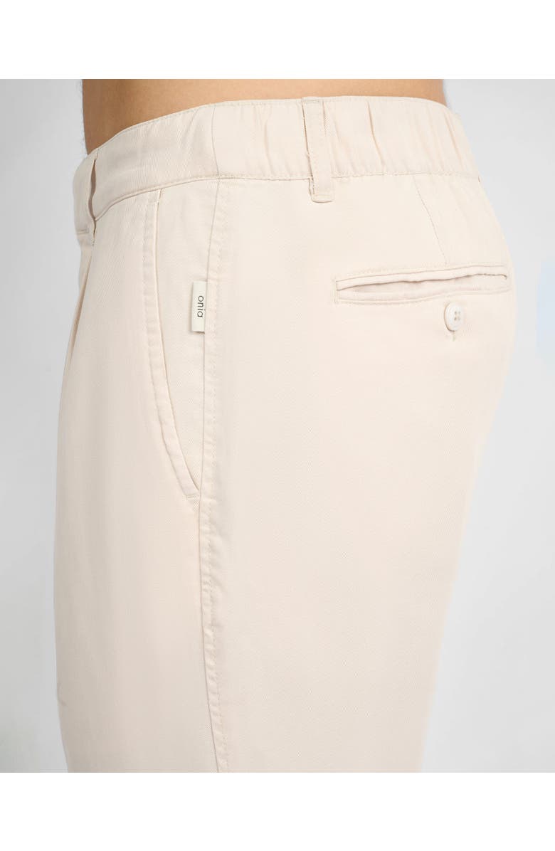 Onia Lyocell Tapered Trouser, Alternate, color, Stone