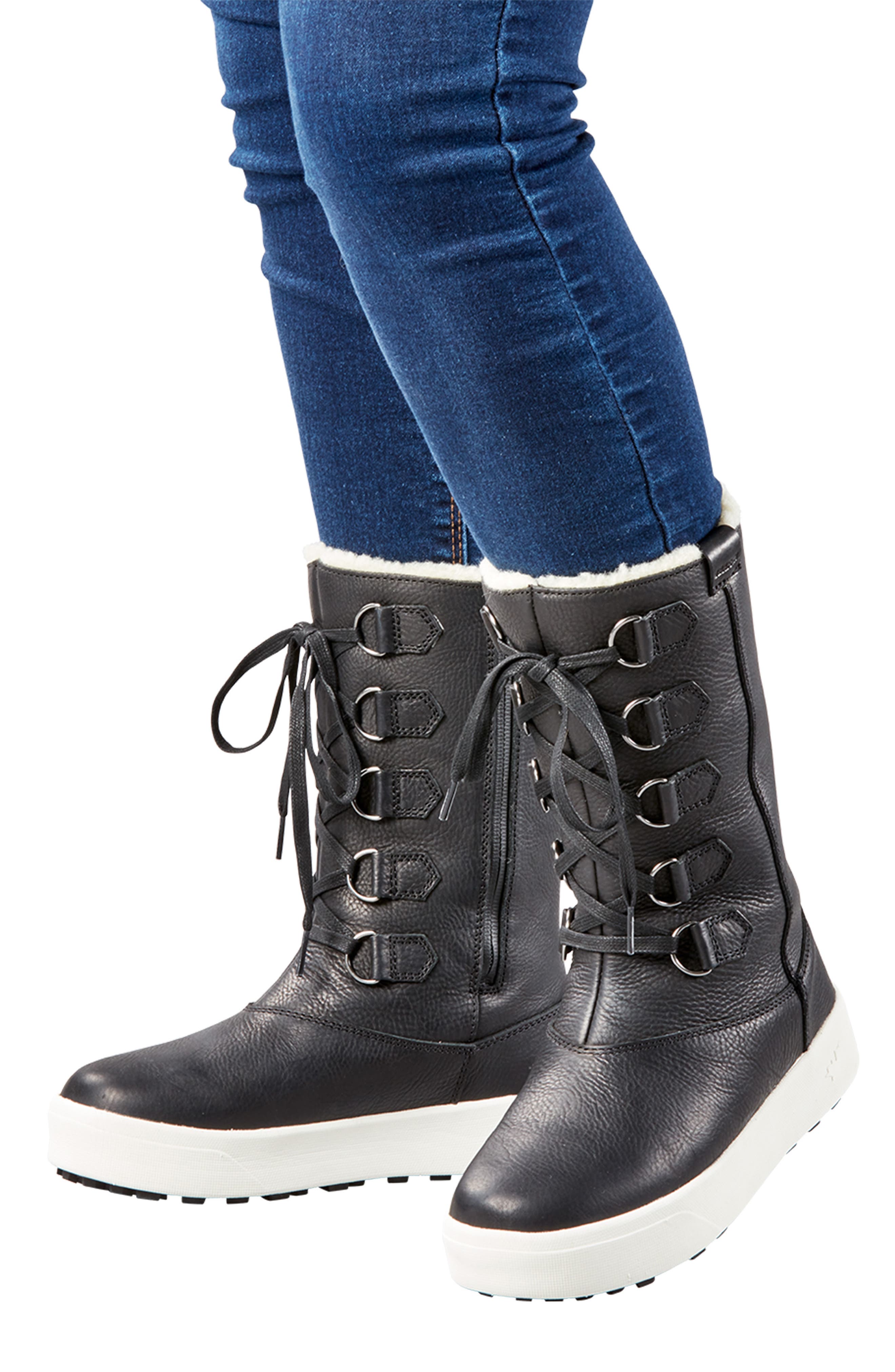 Baffin Yorkville Waterproof Winter Boot, Alternate, color, Black