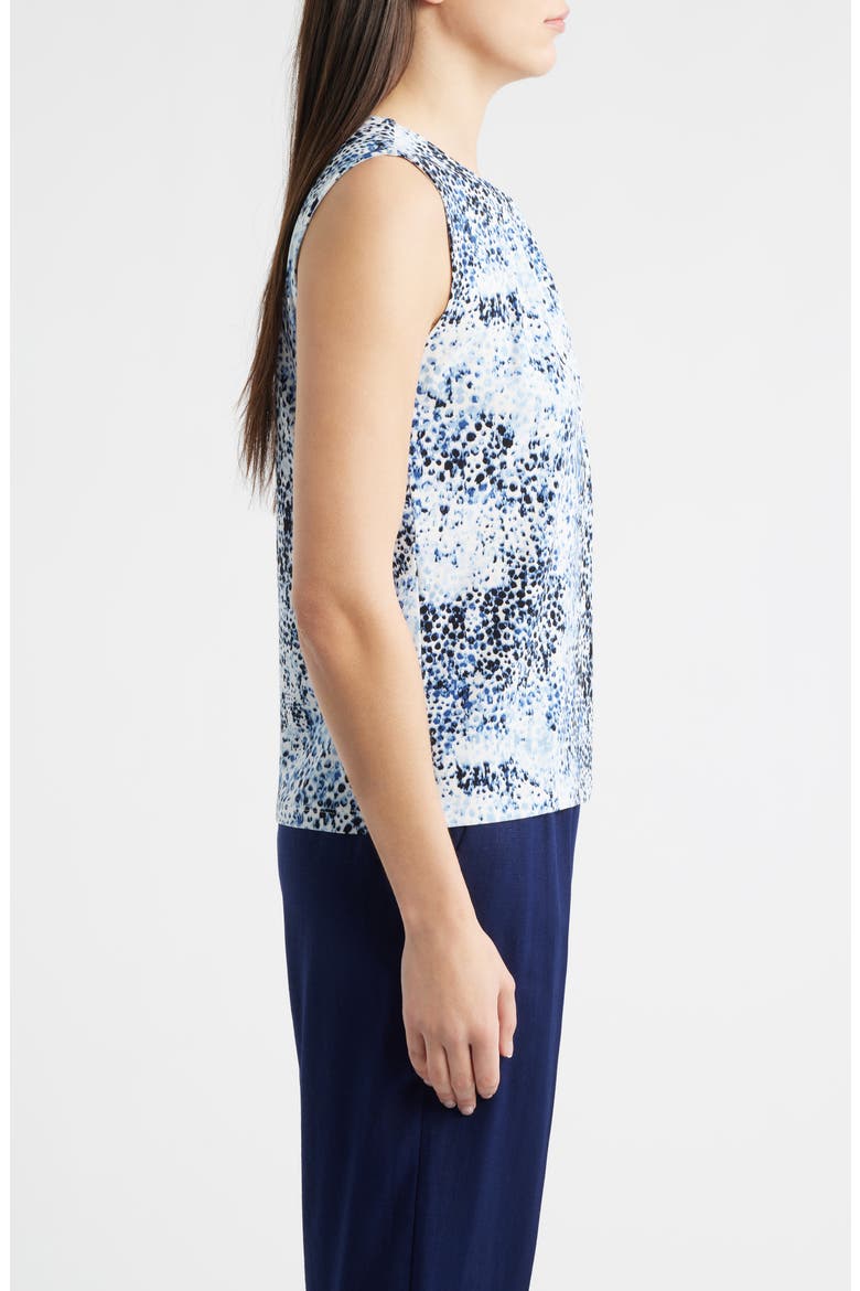 Pleated Shell, Alternate, color, CRISP WHITE MULTI
