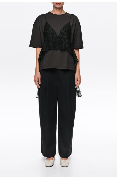 Long Darted Trousers