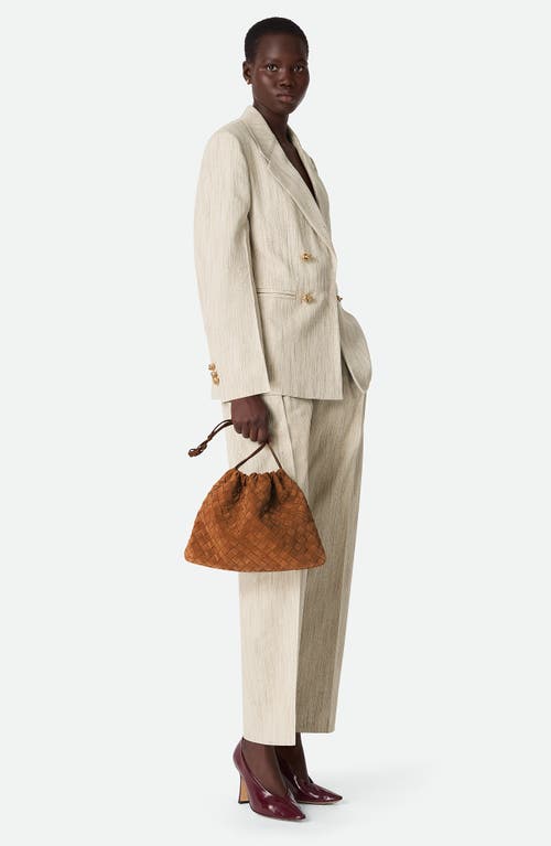 Bottega Veneta Medium Dustbag Intrecciato Suede Bag