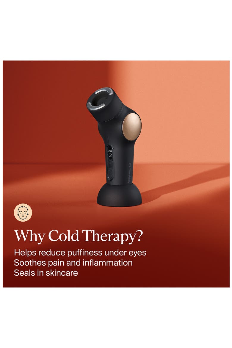 TheraFace Hot/Cold Ring, Alternate, color, BLACK