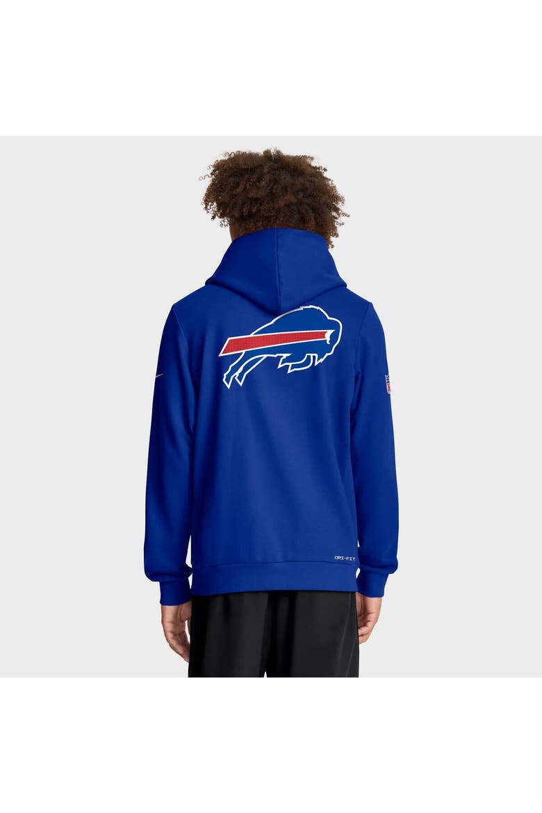 Men's Nike Royal Buffalo Bills Sideline Standard Issue Utility Player Dri-FIT Full-Zip Hoodie, Alternate, color, Royal