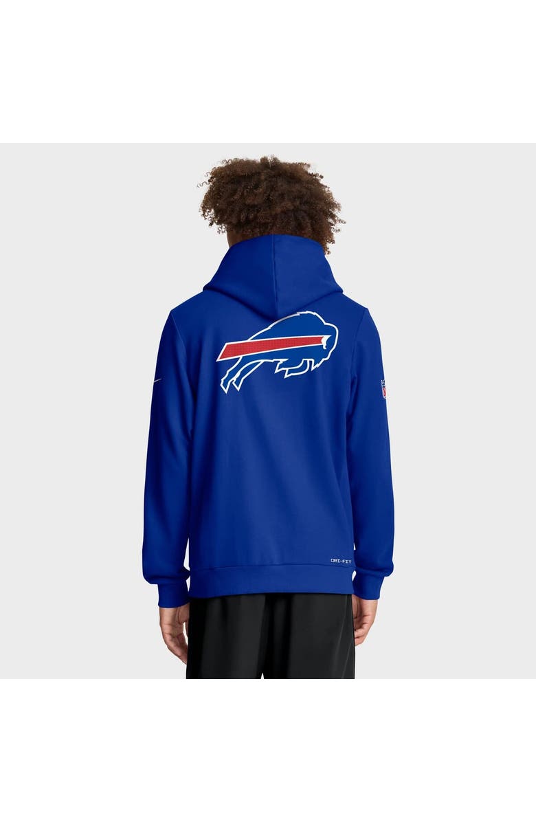 Nike Men's Nike Royal Buffalo Bills Sideline Standard Issue Utility Player Dri-FIT Full-Zip Hoodie, Alternate, color, Royal