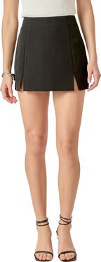 English Factory Sienna Side Slit Mini Skort