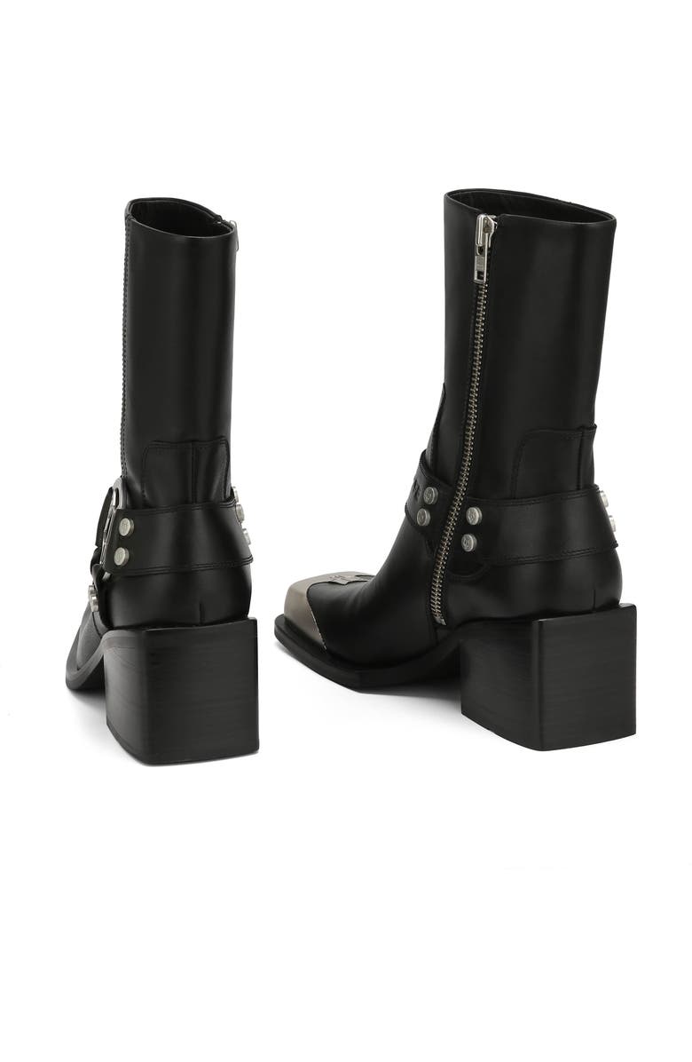 Naked Wolfe Knight Cow Leather Boot, Alternate, color, Black