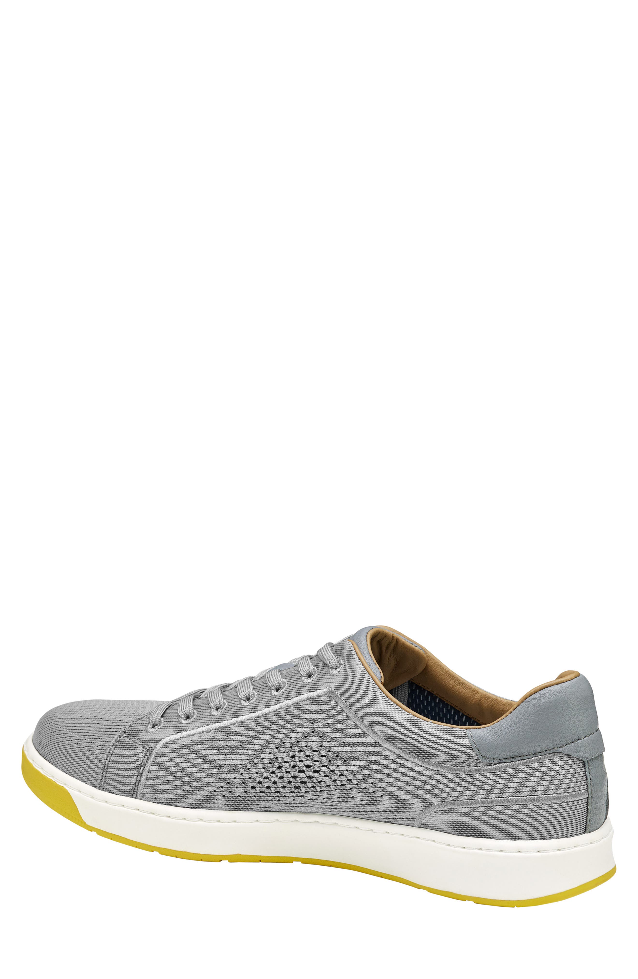 Johnston & Murphy Daxton Knit Sneaker, Alternate, color, Gray Knit