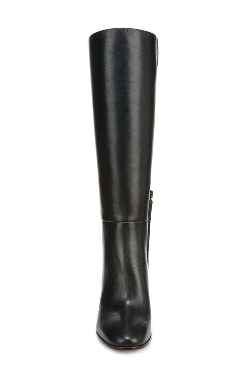 Vince Leather Block-heel Knee Boots In Multi