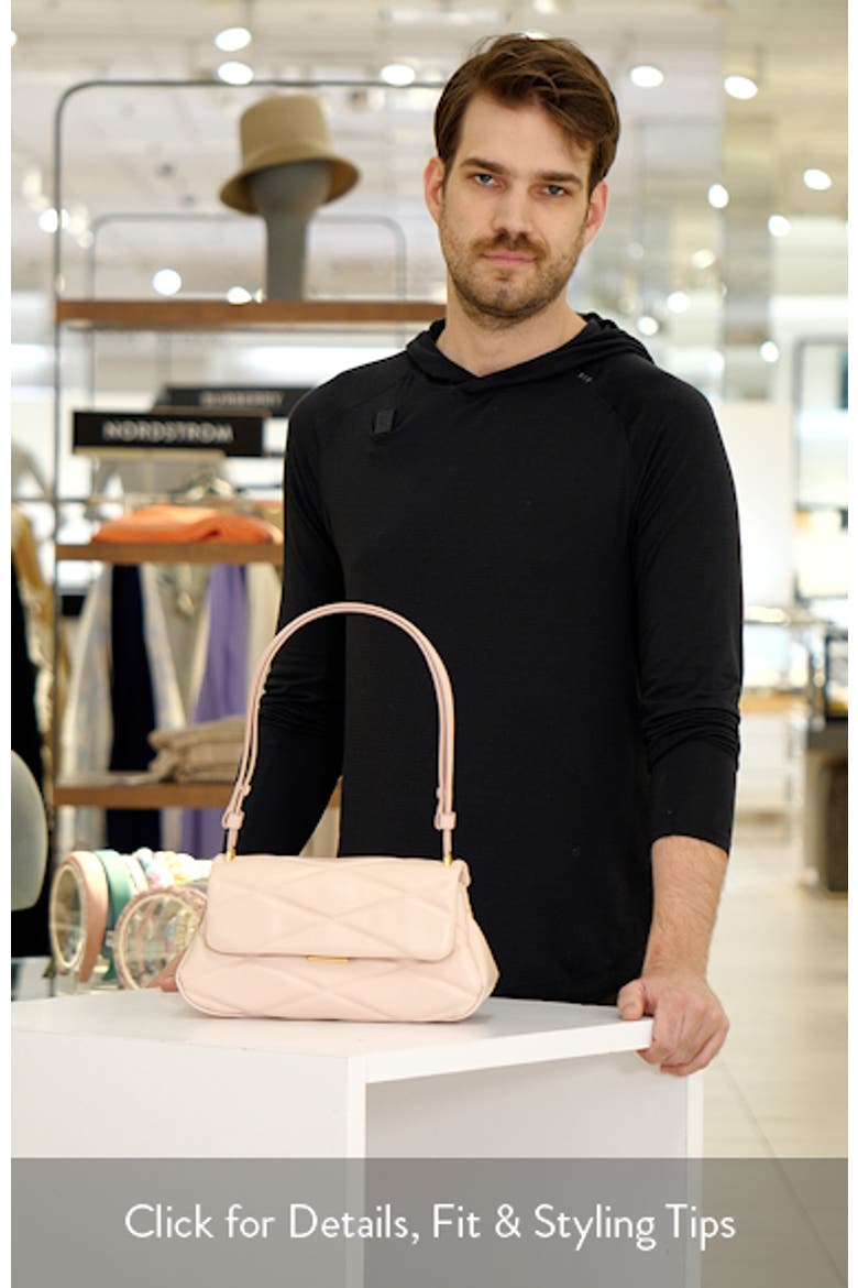 grace diamond quilted leather shoulder bag video