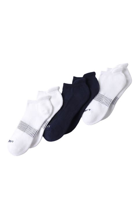 3-Pack Half Cushion Sport Low Cut Socks