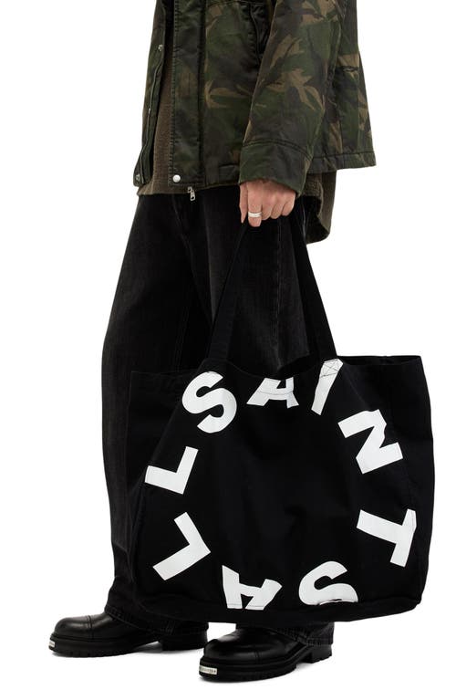 Allsaints Large Tierra Canvas Tote Bag