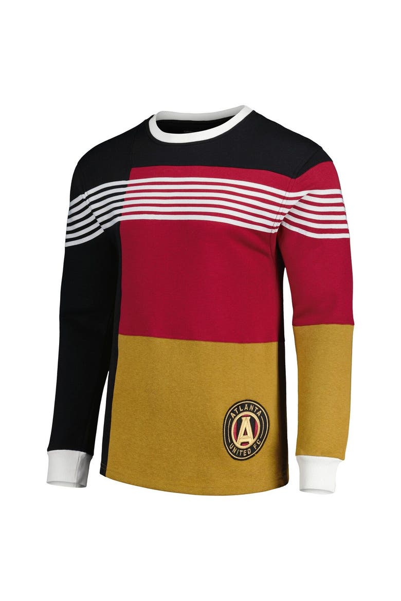 Men's Black Atlanta United FC Logo Pullover Sweatshirt, Alternate, color, Black