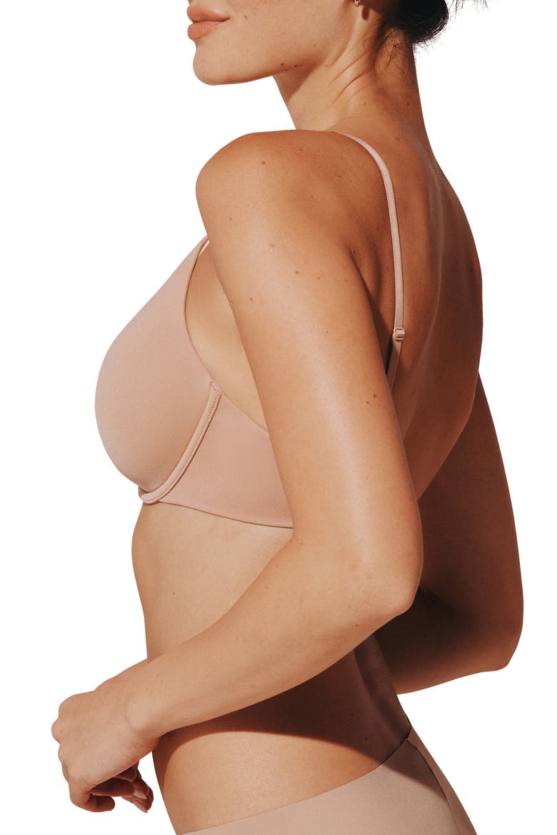 Zero Edge™ Contour Underwire Bra, Alternate, color, TAUPE