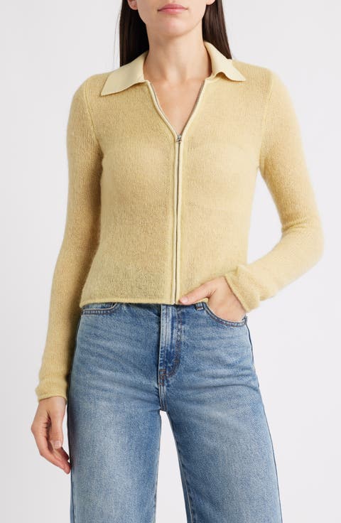 Leva Zip Cardigan