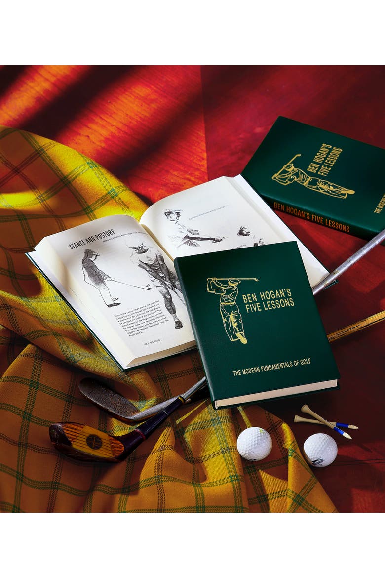 Ben Hogan's Five Lessons The Modern Fundamentals of Golf Leather Edition, Alternate, color, Green