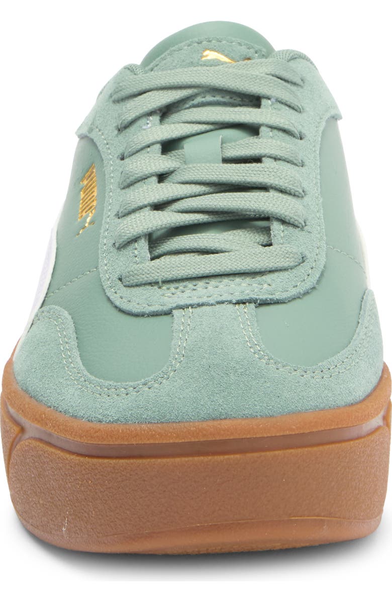 PUMA Club II Era Platform Sneaker, Alternate, color, Green Moon-Lilac Frost