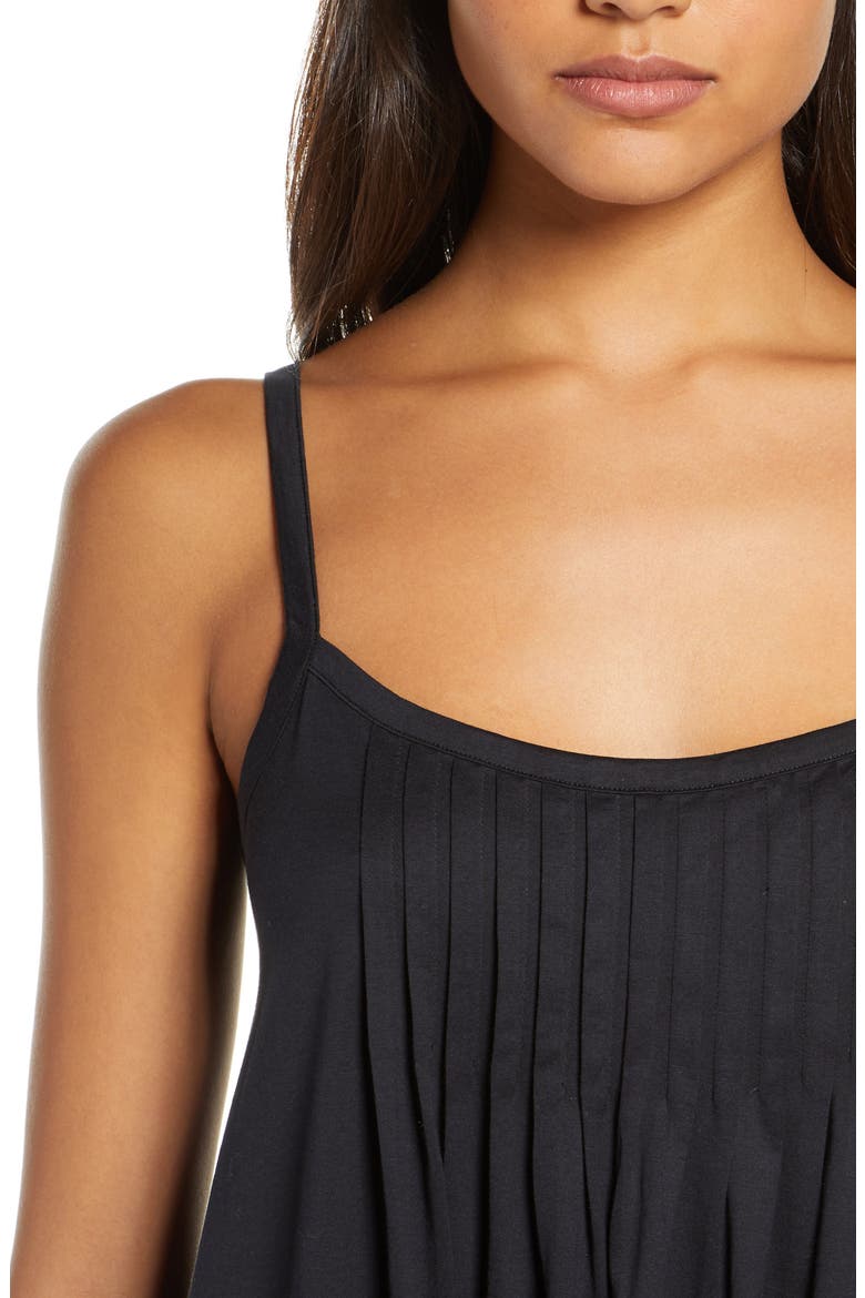 Juliet Babydoll Chemise, Alternate, color, BLACK