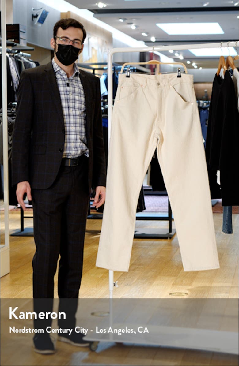 Selvedge Denim Straight Leg Jeans, sales video thumbnail