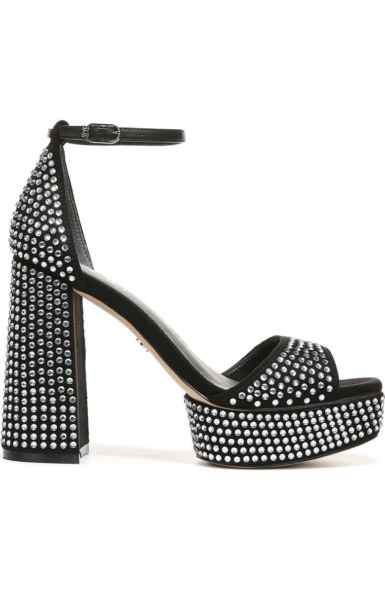 Sam Edelman Nellie Glitz Platform Sandal, Alternate, color,
