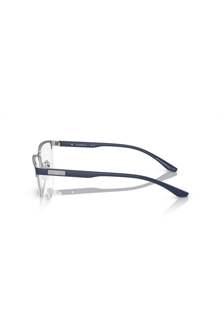 55mm Rectangle optical glasses, Alternate, color, Blue