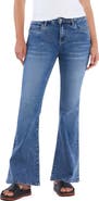 HINT OF BLU Mid Rise Flare Jeans