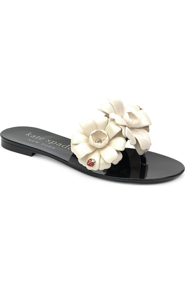 Kate Spade New York jaylee floral flip flop, Main, color,